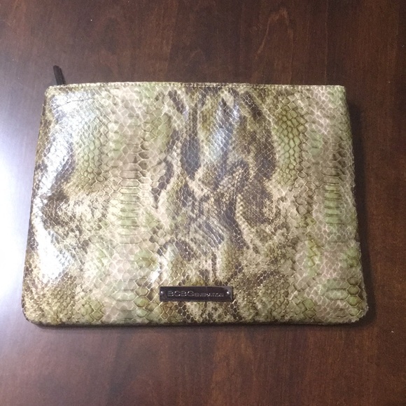 BCBGeneration Snakeskin Clutch - Picture 2 of 4